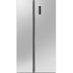 Réfrigérateur américain avec congélateur 442L Inox Bomann SBS7344-Inox
