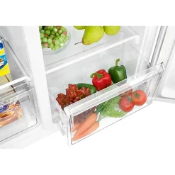 Réfrigérateur américain avec congélateur 442L Inox Bomann SBS7344-Inox