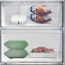 Réfrigérateur combiné - BEKO - B5RCNE366HG - Classe C - 316 L - 59,5 x 66,3 x 186,5 cm - Manhattan Gray