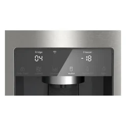 Réfrigérateur combiné - BOSCH SER6 - KFD96APEA - Multi-portes - Classe E - 375 L - 183 x 90,5 x 73,1 cm - Acier brossé