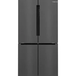 Réfrigérateur combiné - BOSCH SER4 - KFN96AXEA - Multi-portes - Classe E - 605 L - 183 x 90,5 x 73,1 cm - Acier brossé