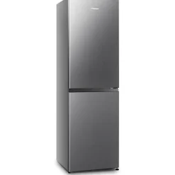 Réfrigérateur combiné - HISENSE - RB327N4ADD - 2 portes - 256 L - No Frost Sans givre - Argent - L 55 x 55,7 x H 182,4 cm