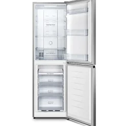 Réfrigérateur combiné - HISENSE - RB327N4ADD - 2 portes - 256 L - No Frost Sans givre - Argent - L 55 x 55,7 x H 182,4 cm