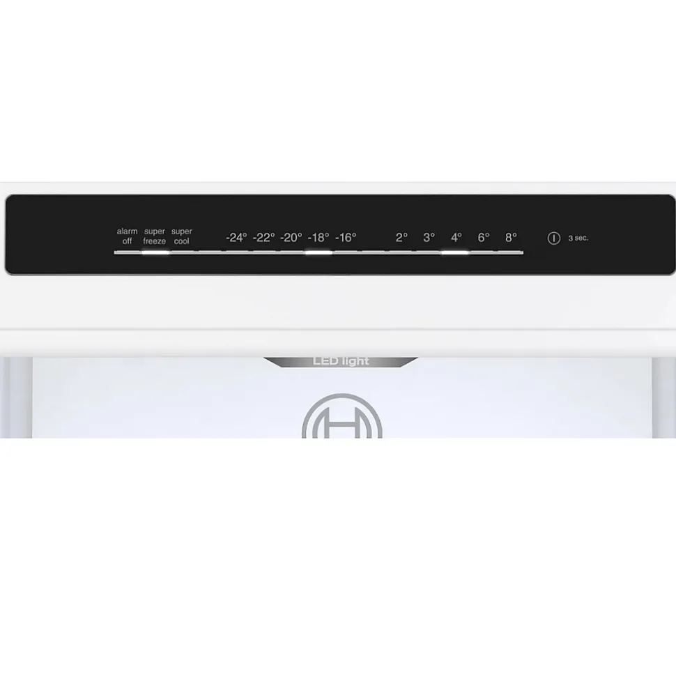 Réfrigérateur combiné 60cm 321cm nofrost Bosch KGN362WDF