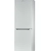 Réfrigérateur combiné 60cm 339l lowfrost Indesit LI8S1EW