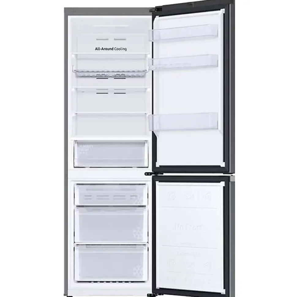 Réfrigérateur combiné 60cm 344l noir carbone Samsung RB34C602EB1