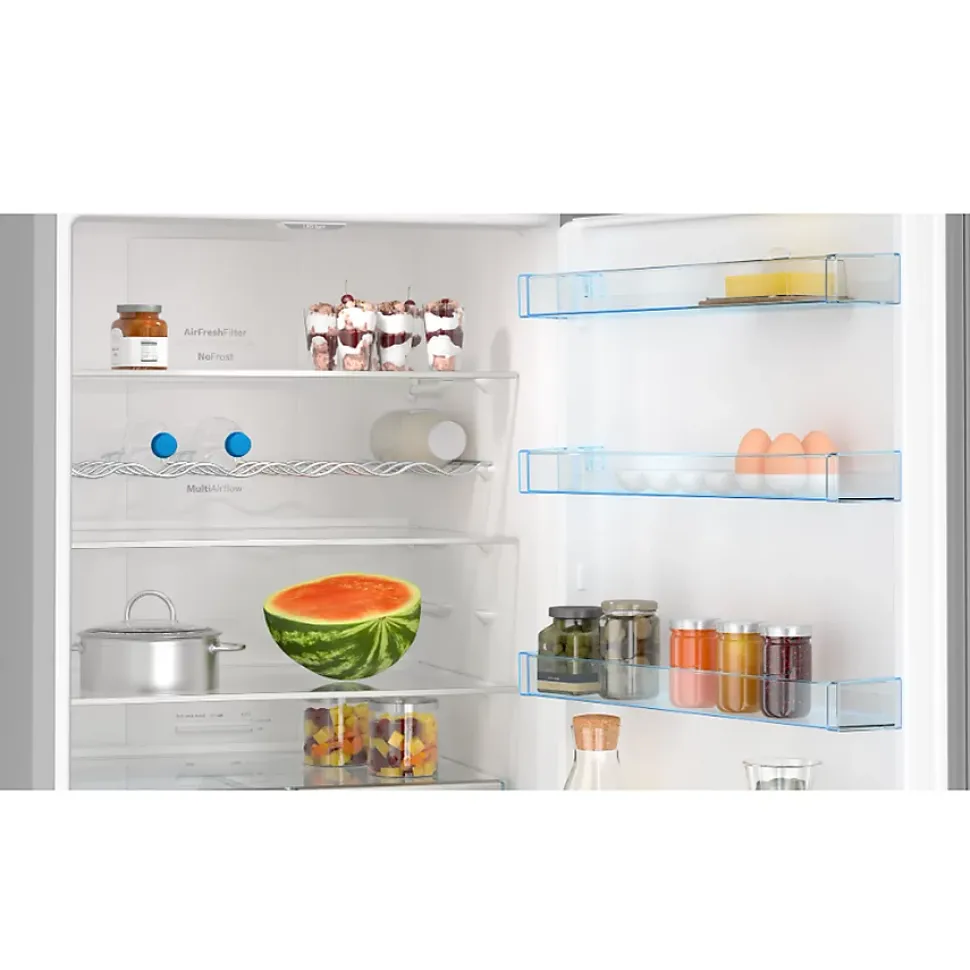Réfrigérateur combiné 70cm 508l nofrost inox Bosch KGN56XLEB série 4