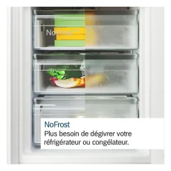 Réfrigérateur combiné 70cm 440l nofrost Bosch KGN49AIBT série 6