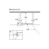 Réfrigérateur combiné 60cm 363l nofrost acier brossé Bosch KGN392I1F