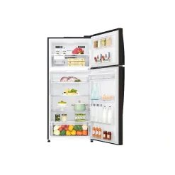Réfrigérateur combiné 78cm 509l nofrost noir Lg GTF7850BL1