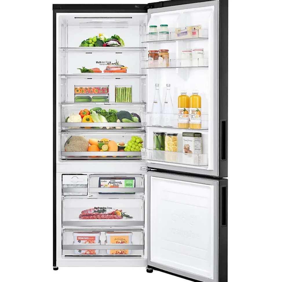 Réfrigérateur combiné 70cm 462l nofrost Lg GBB569MCAZN