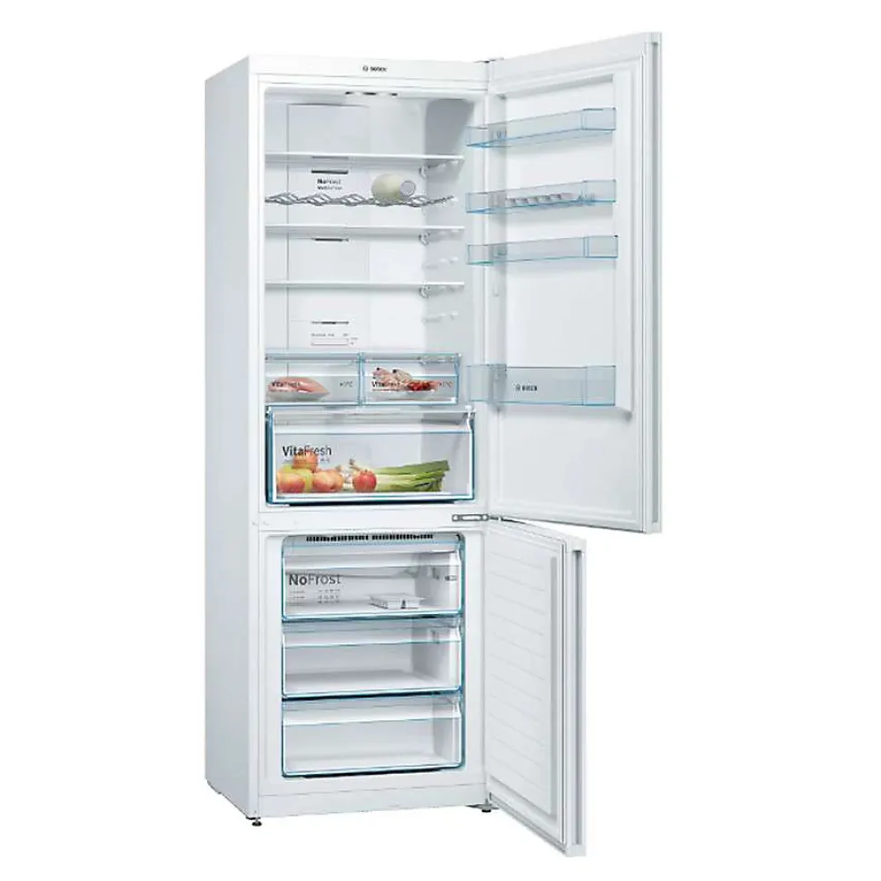 Réfrigérateur combiné 70cm 438l nofrost Bosch KGN49XWEA série 4