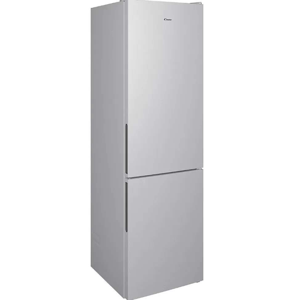 Réfrigérateur combiné 60cm 378l ventilé silver Candy CCE3T620FS