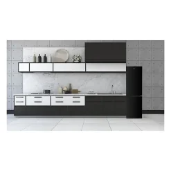 Réfrigérateur combiné CONTINENTAL EDISON CEFC323NFB - 323L - Total No Frost - display sur la porte - Classe D - Noir