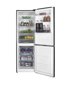 Réfrigérateur combiné CONTINENTAL EDISON CEFC323NFB - 323L - Total No Frost - display sur la porte - Classe D - Noir