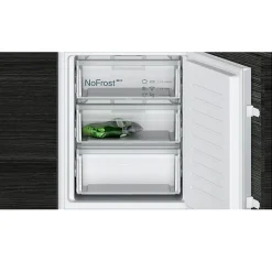 Réfrigérateur combiné intégrable à glissières 260l blanc Siemens KI86NNSE0