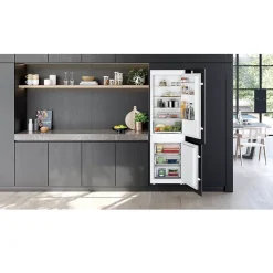 Réfrigérateur combiné intégrable à glissières 260l blanc Siemens KI86NNSE0