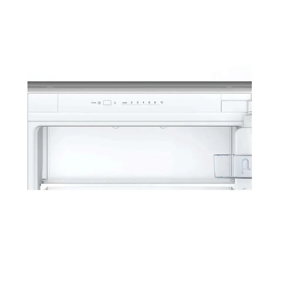 Réfrigérateur combiné intégrable à glissière 270l blanc Bosch KIV87NSE0