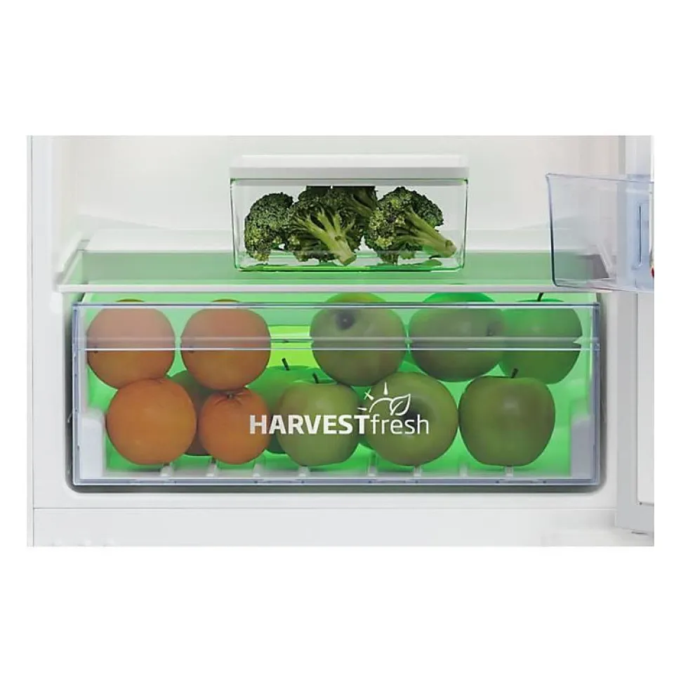 Réfrigérateur combiné intégrable BEKO BCHA275K4SN - 2 portes - 262 L - Semi No Frost - Blanc