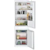 Réfrigérateur combiné intégrable à glissières 267l blanc Siemens KI86VNSE0