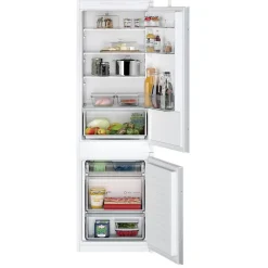 Réfrigérateur combiné intégrable à glissières 267l blanc Siemens KI86VNSE0
