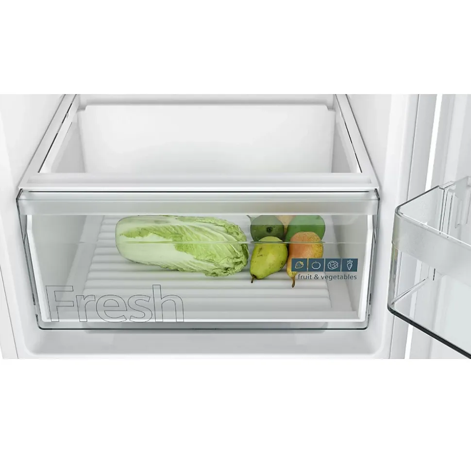 Réfrigérateur combiné intégrable à glissières 267l blanc Siemens KI86VNSE0