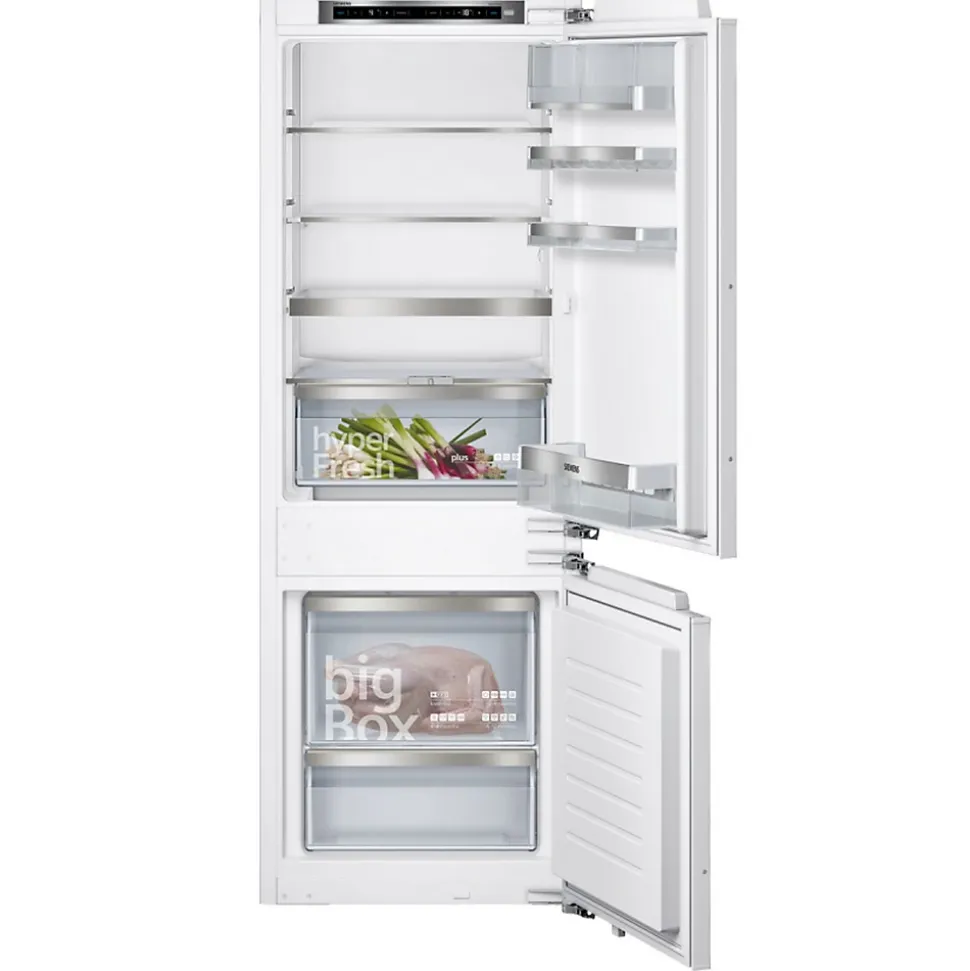 Réfrigérateur combiné intégrable à pantographe 231l blanc Siemens KI77SADE0