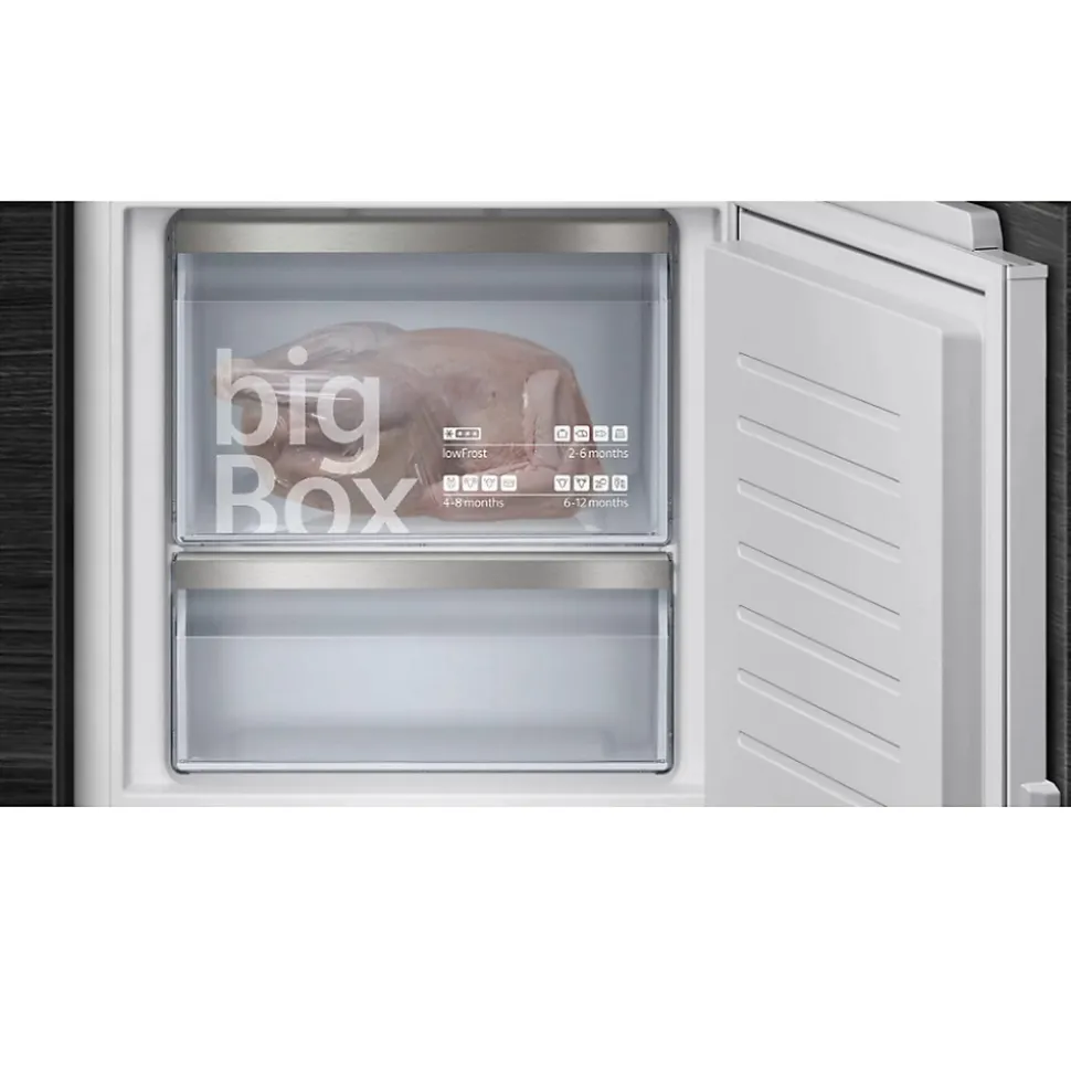 Réfrigérateur combiné intégrable à pantographe 231l blanc Siemens KI77SADE0