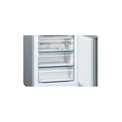Réfrigérateur combiné pose-libre - BOSCH KGN49XLEA SER4 - 2 portes - 438 L - H203XL70XP67 cm - inox