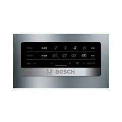Réfrigérateur combiné pose-libre - BOSCH KGN49XLEA SER4 - 2 portes - 438 L - H203XL70XP67 cm - inox