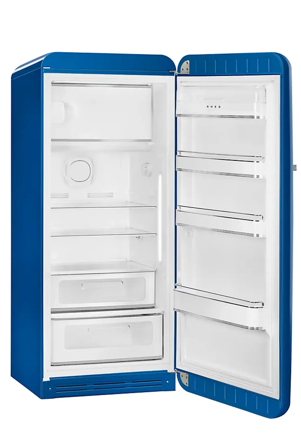 Réfrigérateur congélateur à poser ouverture droite Smeg FAB28RBE5 244L / 26L bleu