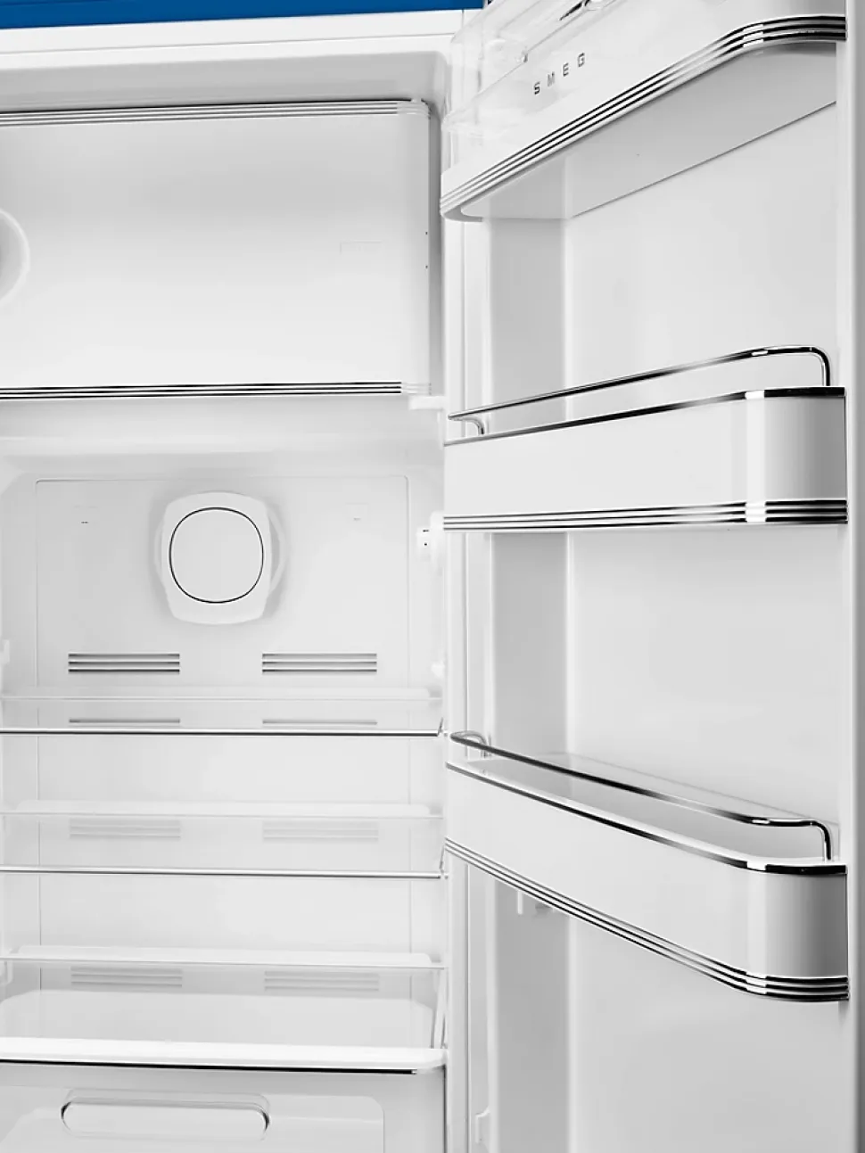 Réfrigérateur congélateur à poser ouverture droite Smeg FAB28RBE5 244L / 26L bleu