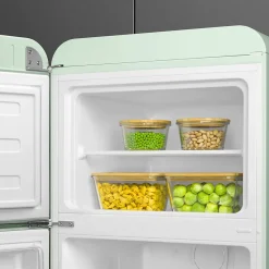 Réfrigérateur congélateur à poser Smeg FAB30LPG6 vert d'eau - 222L / 72L - H.181,5cm x L.68,5cm x P.86cm