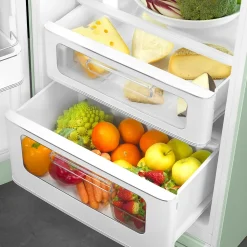 Réfrigérateur congélateur à poser Smeg FAB30LPG6 vert d'eau - 222L / 72L - H.181,5cm x L.68,5cm x P.86cm