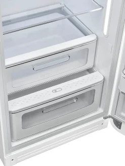 Réfrigérateur congélateur à poser ouverture droite Smeg FAB28RWH5 244L / 26L blanc