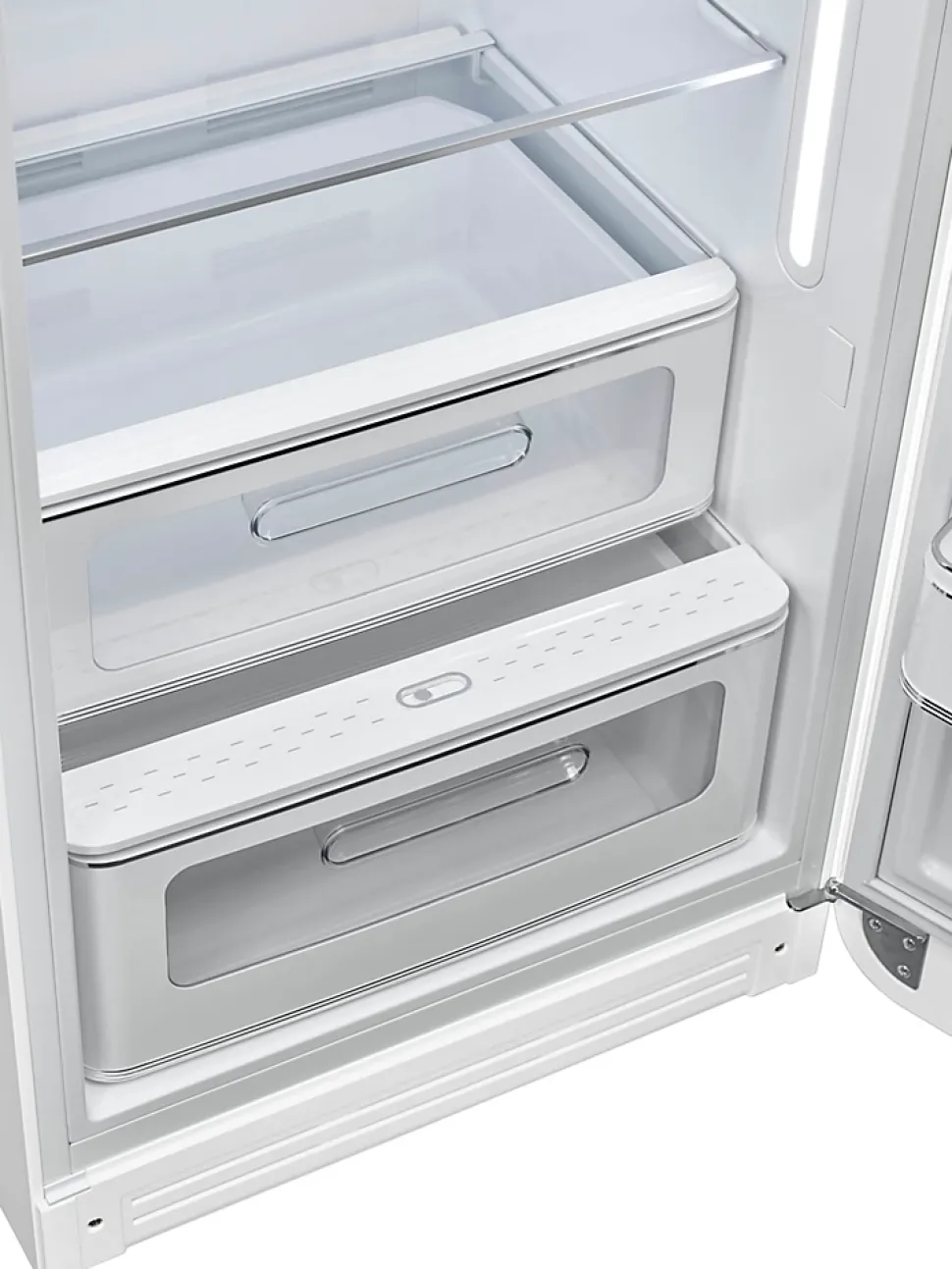 Réfrigérateur congélateur à poser ouverture droite Smeg FAB28RWH5 244L / 26L blanc