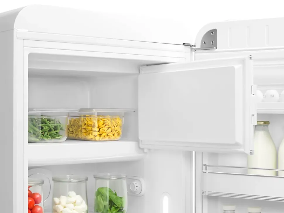 Réfrigérateur congélateur à poser ouverture droite Smeg FAB28RWH5 244L / 26L blanc