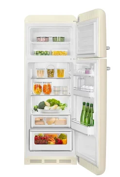 Réfrigérateur congélateur à poser ouverture droite Smeg FAB30RCR5 222L / 72L crème