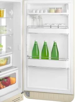 Réfrigérateur congélateur à poser ouverture droite Smeg FAB30RCR5 222L / 72L crème