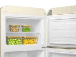 Réfrigérateur congélateur à poser ouverture droite Smeg FAB30RCR5 222L / 72L crème