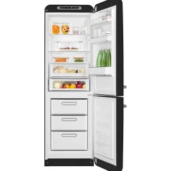 Réfrigérateur congélateur à poser Smeg FAB32RBL6 noir - 234L / 97L - H.209cm x L.68,5cm x P.86cm
