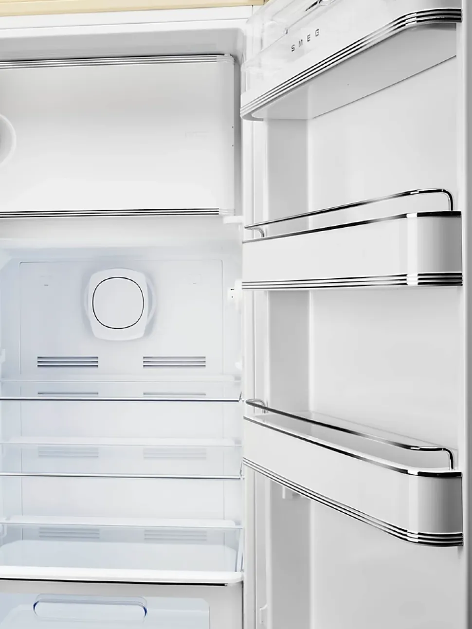 Réfrigérateur congélateur à poser ouverture droite Smeg FAB28RCR5 244L / 26L crème