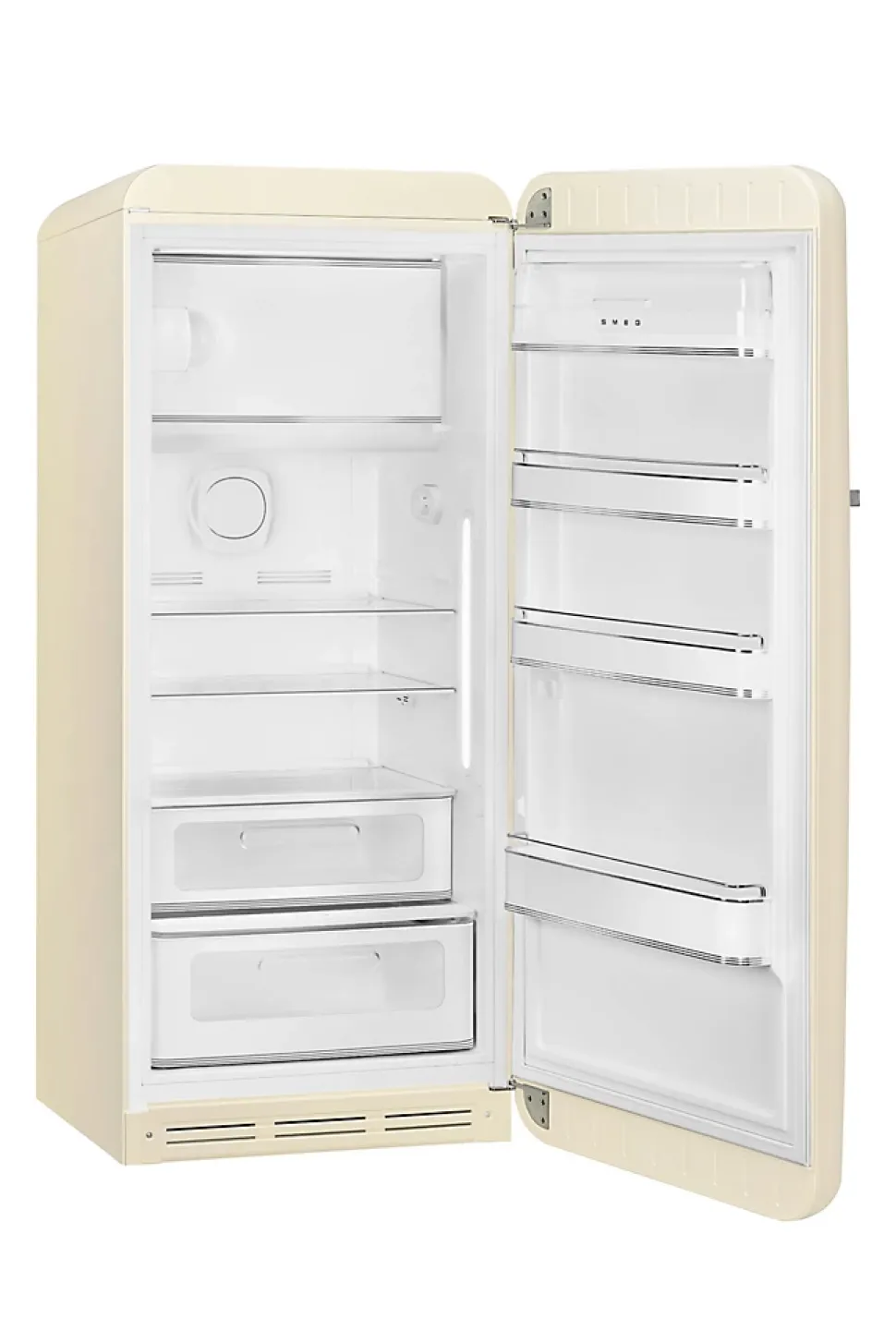 Réfrigérateur congélateur à poser ouverture droite Smeg FAB28RCR5 244L / 26L crème