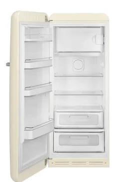 Réfrigérateur congélateur à poser ouverture gauche Smeg FAB28LCR5 244L / 26L crème