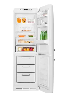 Réfrigérateur congélateur à poser ouverture droite Smeg FAB32RWH5 244L / 26L blanc