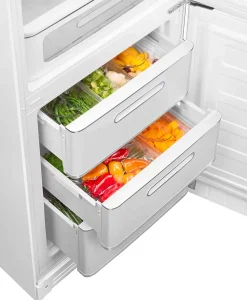 Réfrigérateur congélateur à poser ouverture droite Smeg FAB32RWH5 244L / 26L blanc