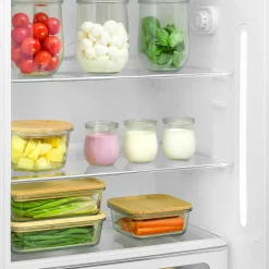 Réfrigérateur congélateur à poser Smeg FAB28LRD6 rouge - 244L / 26L - H.166cm x L.68,5cm x P.86cm