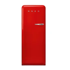Réfrigérateur congélateur à poser Smeg FAB28LRD6 rouge - 244L / 26L - H.166cm x L.68,5cm x P.86cm