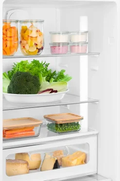 Réfrigérateur congélateur à poser ouverture gauche Smeg FAB32LWH5 234L / 97L blanc