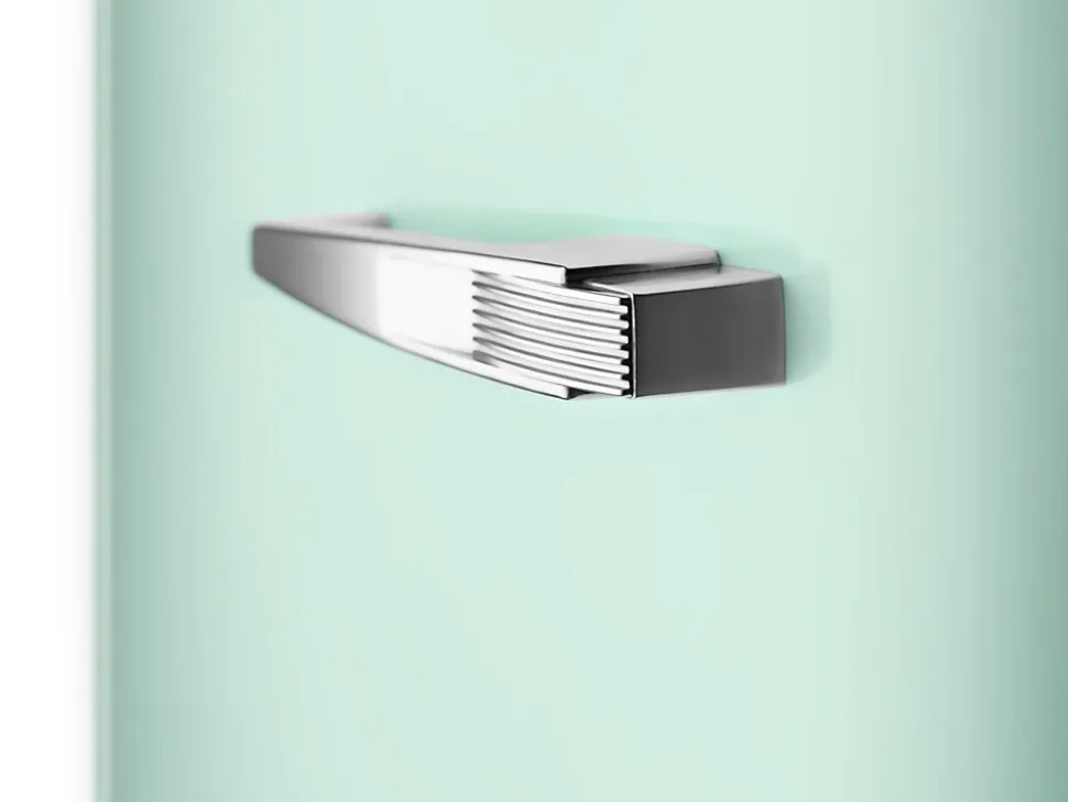 Réfrigérateur congélateur à poser ouverture gauche Smeg FAB28LPG5 244L / 26L vert d'eau